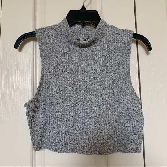 Urban Outfitters Tops - Grey Crop Top